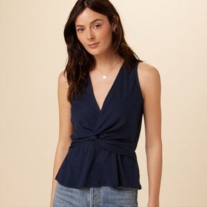 Amour Vert Malika Cotton Blouse